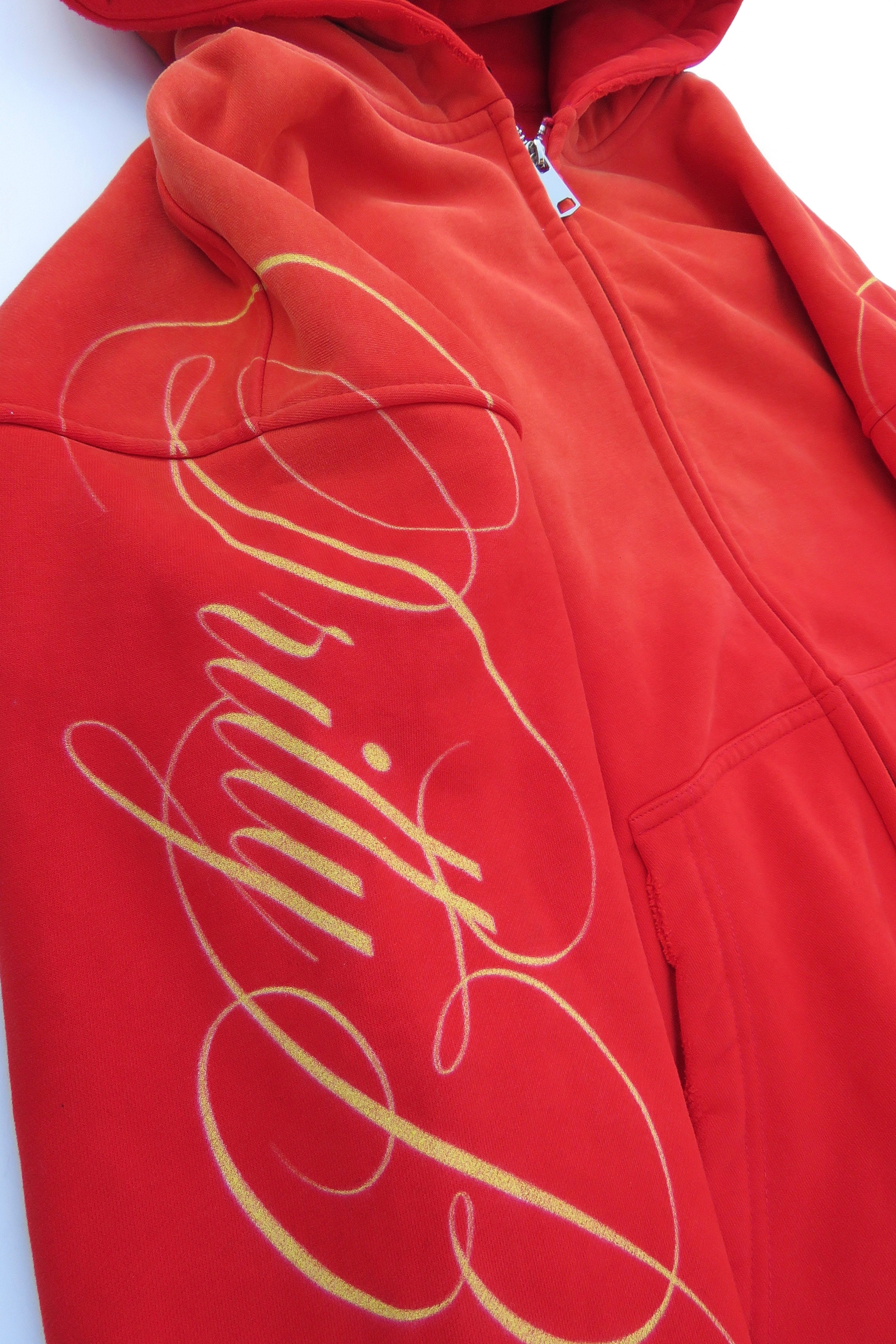 DRILLY V1 ZIP UP RED