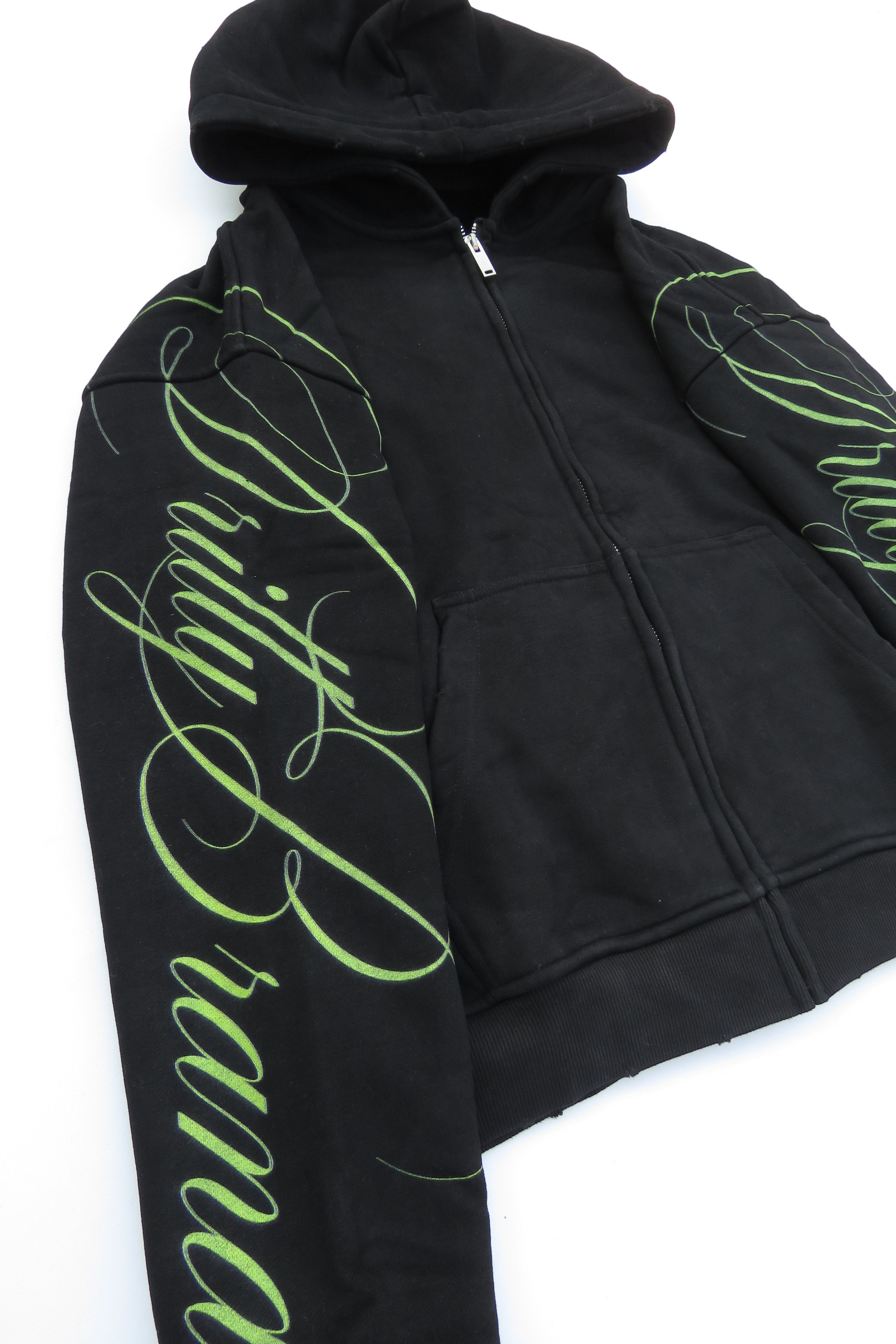 DRILLY V1 ZIP UP BLACK